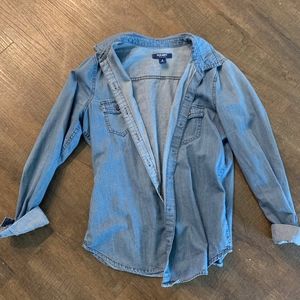 Old Navy denim button up